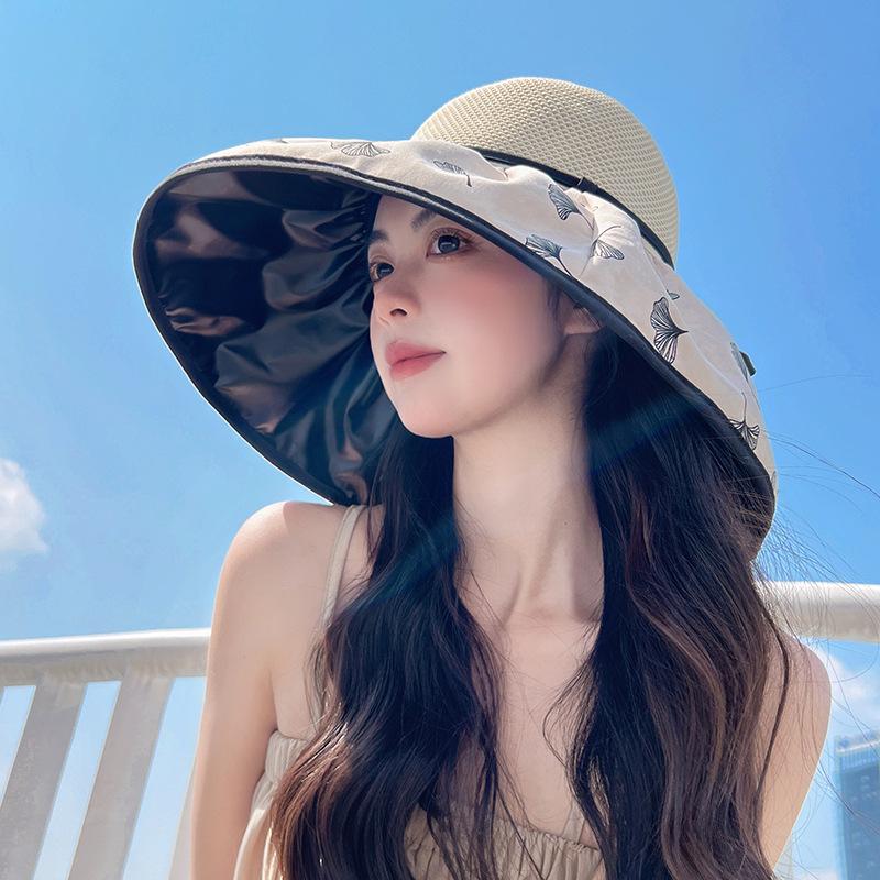 Foldable Bucket Hat UV Protection Summer Beach Sun Hat