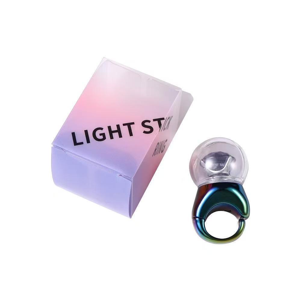 Seventeen Carat Stick Ring Light: Multi-color, Small, SVT Style, Dazzling Colors.