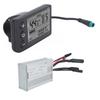 Controller per Bicicletta con Pannello S866 36V 48V 17A 250W 350W Controller Motore Guscio Metallico Impermeabile Kit di Conversione per Bicicletta per