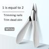 Ingrown Toenail Clipper Angled Nail Clippers for Thick Nails Slant Curved Blade Nail Cutters Ingrown Nail Pain Relief Tool