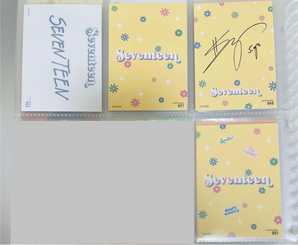 [USED] SEVENTEEN SCOUPS HANABI trading card