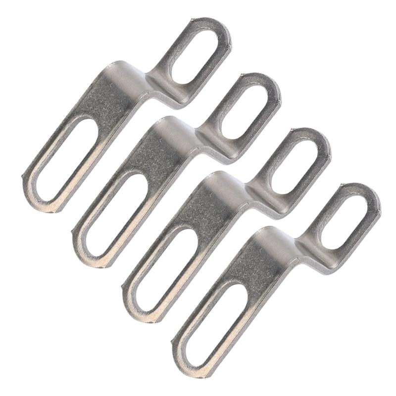 Motorcycle Exhaust Pipe Holder Stainless Steel Z/L-Shaped Exhaust Hanger Muffler Bracket For Long Lasting Use