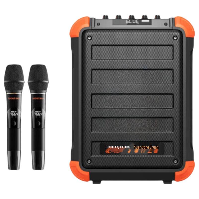High-Power Portable Outdoor KTV Bluetooth Speaker CN plug (adapter included)