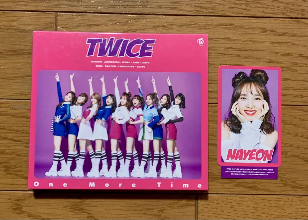 

[ИСПОЛЬЗОВАН] TWICE One More Time Коллекционная карточка Фотокарточка Наён