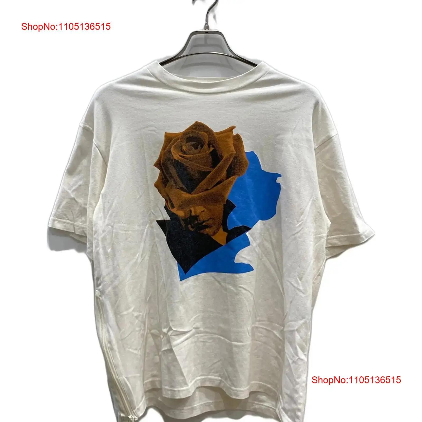

UNDERCOVER Side ZIPTEE ROSE COLLAGE Size 3 White Men UP1D4805 vintage Washed designer clothes fashion Top For Everyday Wear S разноцветный