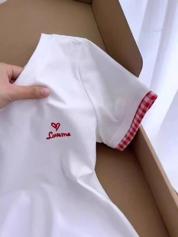 Women's Summer One-Shoulder Open-Back Short-Sleeved T-Shirt with Single/Double Strap Design