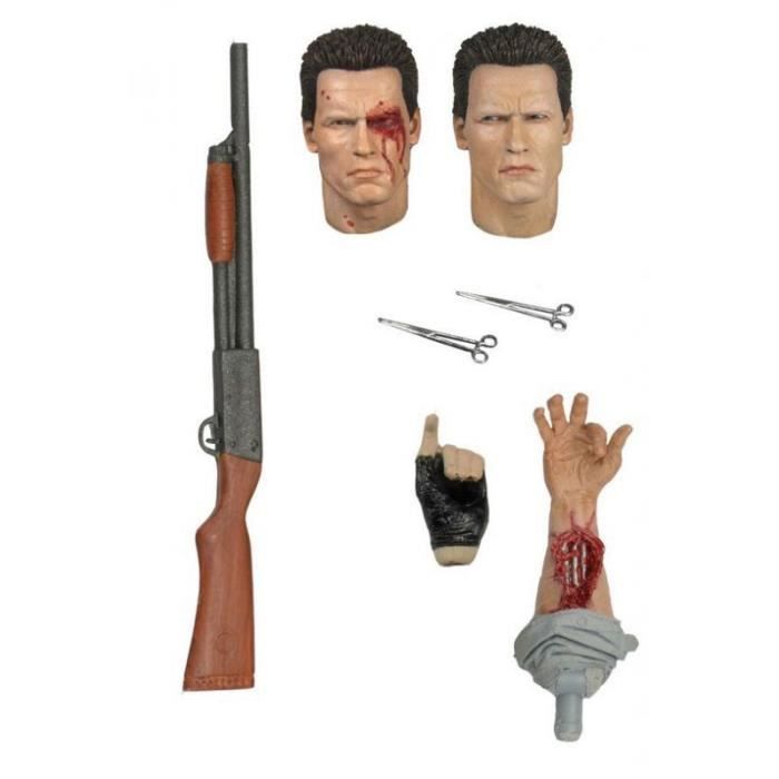 Figur Terminator Ultimate T-800 (Tech Noir) 18 cm - Hauptfarbe: Schwarz