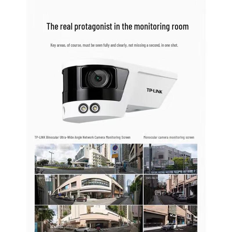 TP-Link HD Wi-Fi Panoramic Security Camera TL-IPC548VP-A4 CN plug (adapter included)