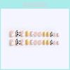 Nail X67 Wearable Nail Sticker Diamond Design Nail Art Trendy Manicure Patch Finished Fake Nails
