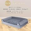 ASAHIKI Dog and Cat Bed with Detachable and Washable Dog Bed with Waterproof Pet Cushion and Joint Sofa Bed for Small and Medium Dogs Arms,