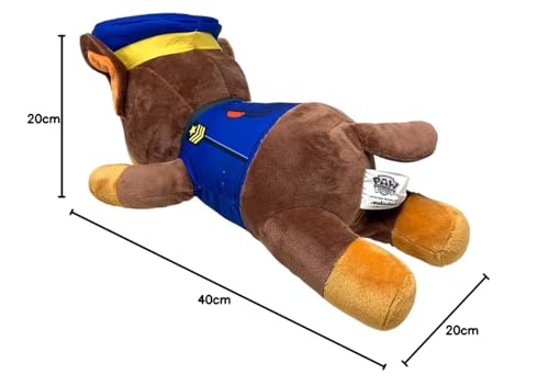 Tlapková patrola Super velká plyšová hračka, Přibližně 40 cm, Ležící, Nadměrná velikost, Oficiální zboží (Honit)