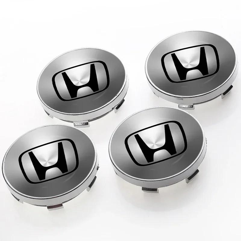 2025 Caldo 4pz Tappo Coprimozzo Centrale Ruota Auto Copertura Antipolvere Mozzo Cerchione Per Honda Civic Varadero Xl1000 Xadv 750 Forza Shadow Vt60