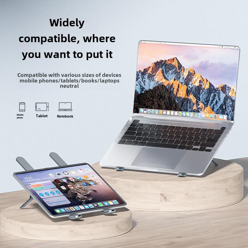 Portable Aluminum Laptop Stand with Cooling Fans