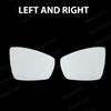 Electric Rearview Heated Mirror Glass Left & Right For Volkswagen Polo Mk5 Typ 6R 6C 61 2014-2016