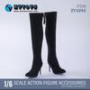 Figur mit TBLeague und anderen Figuren ZYTOYS ZY1045 Sexy Beauty Fashion Schwarze High Heel Stiefel Kopf und Kleidung nicht [TOYBARJAPAN] 1/6