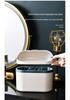 Mini Desktop Trash Can with Lid for Home or Office