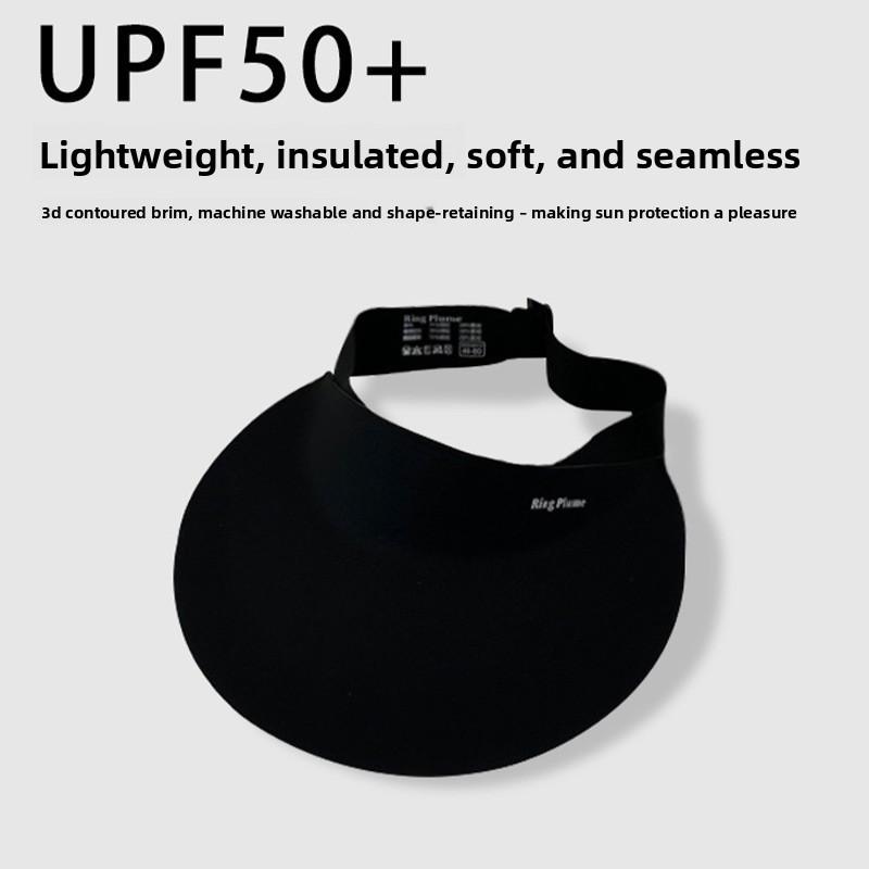 Summer Sun Shade Hat With Tapered Shape And Adjustable Band For Women Protection