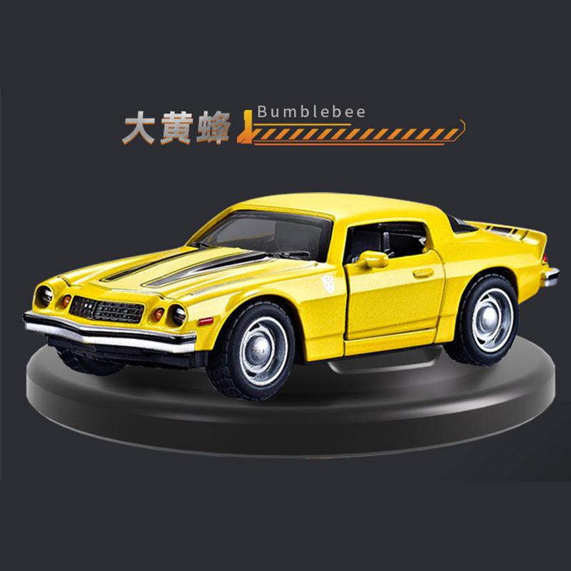 

Детский сплав Трансформеры Оптимус Прайм Бамблби Huili Модель игрушечной машины жёлтый