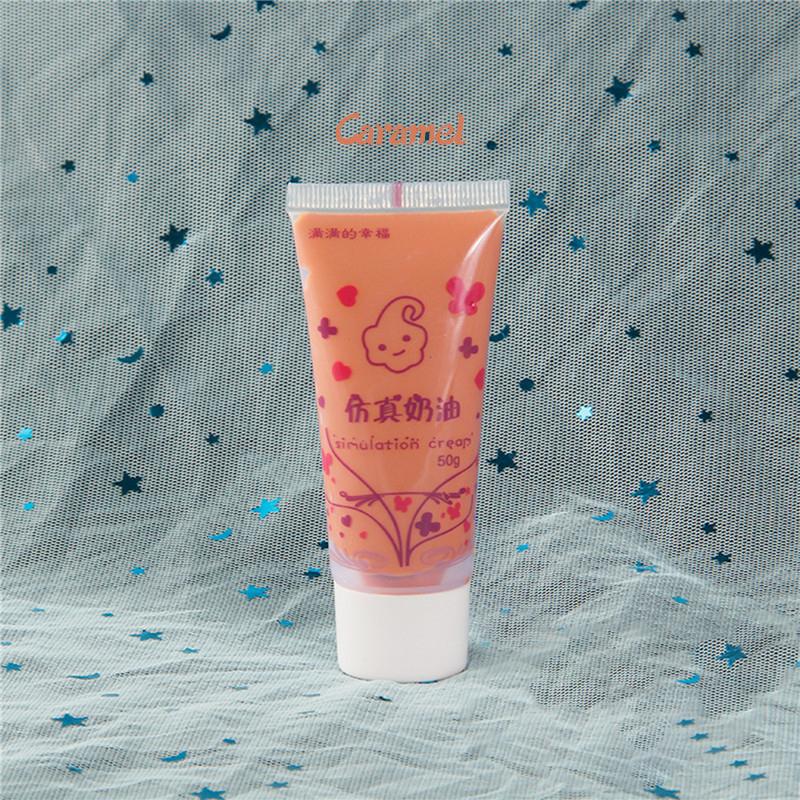 1Pcs (50Ml) Resin Diy Fake Whipped Cream Clay Simulation Cream Gel Antifreeze Mobile Shell Beauty Diy Craft Soft Clay Decoration