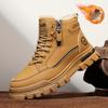 Herbst Winter Plüsch Dick Warm Herren Baumwollschuhe Trendy Outdoor High Top Herren Schneestiefel