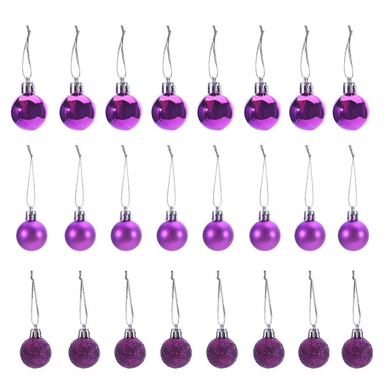 1box Christmas Balls Christmas Tree Ornaments Ball Xmas Hanging Tree Pendants Home Party Decor New Year Gift Noel Navidad