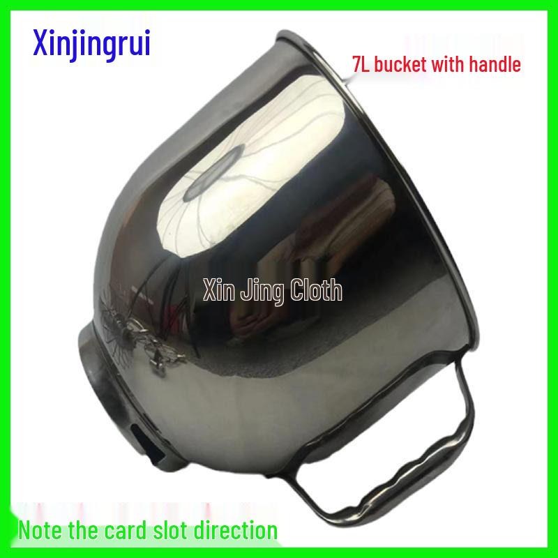 7L Stainless Steel Multi-Function Chef Machine: Fresh Milk, Egg Beating, Dough Kneading & Mixing Bowl.