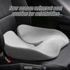 Coussin de siège de voiture en mousse à mémoire de forme orthopédique antidérapant ergonomique pour soulagement des douleurs au coccyx, à la sciatique, au dos, soutien du coccyx, voiture, bureau, chaise