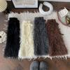 1 Pair Leggings Winter Imitation Mink Harajuku Socks Boots Stocking Thickened Boots Cover Lolita Leg Warmers Furry