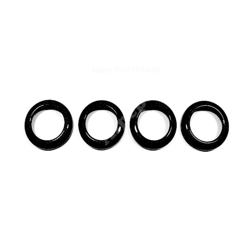 For BYD  ATTO 3 YUAN PLUS   ABS 4-door Speaker Ring Cover car door Audio Sound Frame Loudspeaker Sticker Trim