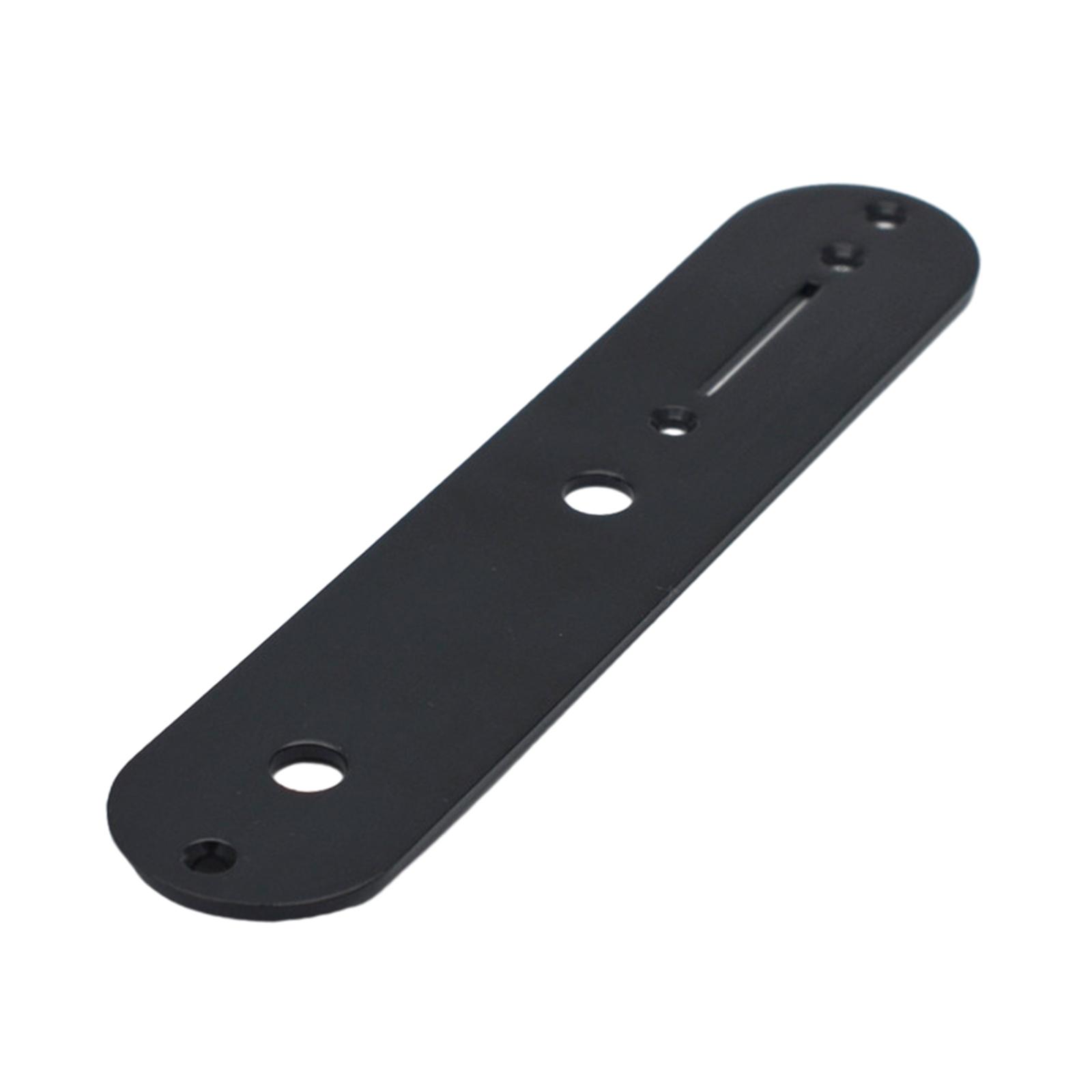 

32mm Metal Control Plate Proffessional with 10mm Pots Holes and Switch Slot for Style Electric Guitar 1 чёрный