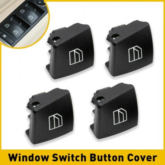 4X Driver Window Switch Button Repair Cap For Mercedes ML GL R W164 W251 X164
