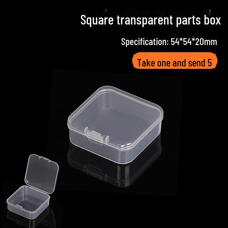 Green Forest Multi-grid Rectangular Tool & Component Storage Box