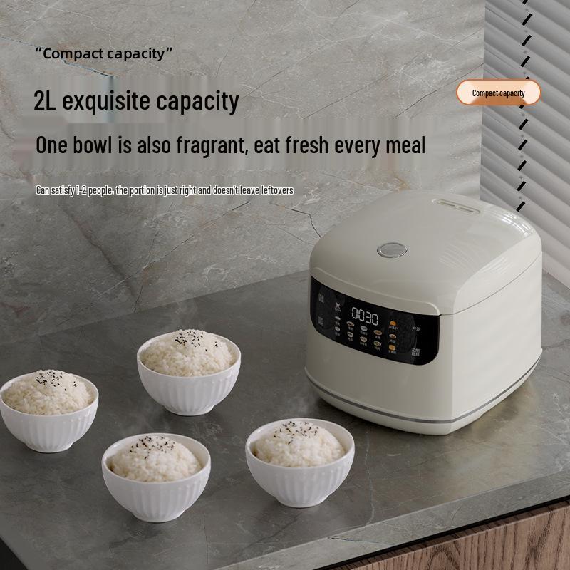 Smart Multifunctional Rice Cooker with Non-Stick Pot and Timer Reservation