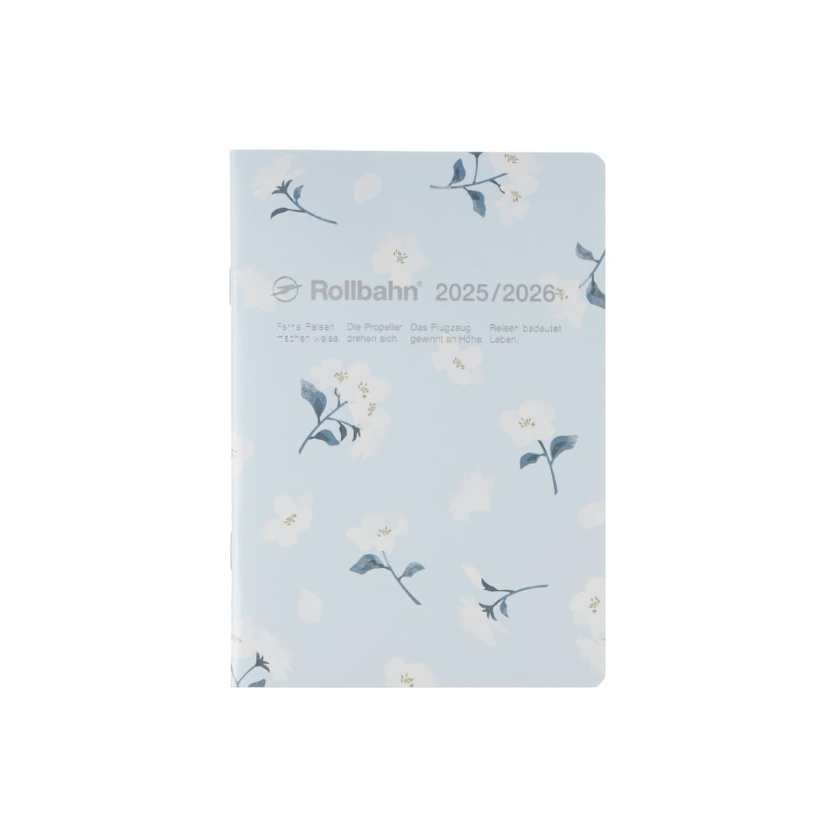 

Delfonics Planner 2025-2026 Edition (Starts March 2025) Rollbahn Viento Notebook Diary, B6, Monthly Schedule Book (Light Blue)
