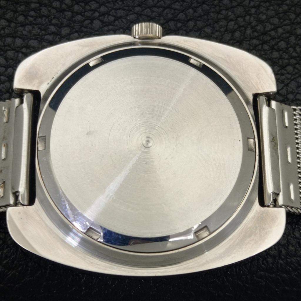 VINTAGE WALTHAM HAND-WINDING SWISS MENS BLUE COLOR DIAL WRIST WATCH a701966-1 R207-a701966