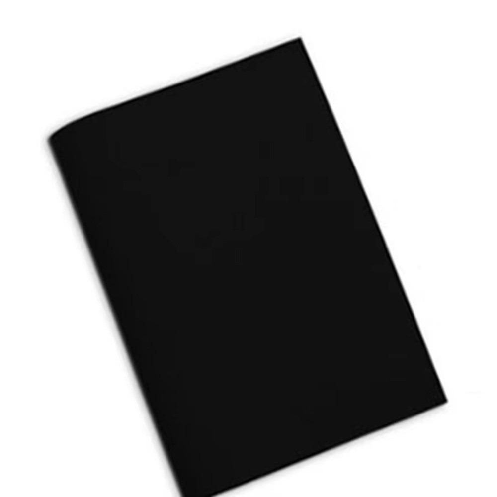 Pu Leather Notebook Leather Cover No Bookmark Replaceable Cover  Home Office Use чёрный