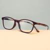 Square Plastic Hinge Floral Printed Anti Blue Light Reading Glasses Women Presbyopic Glasses with Cases +0.5 to 4.0