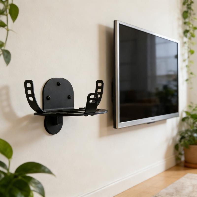 Speaker Wall Mount Bracket Compatible for Studio 5 Speaker Stand for Easy Installation and Home Music Enhancement
