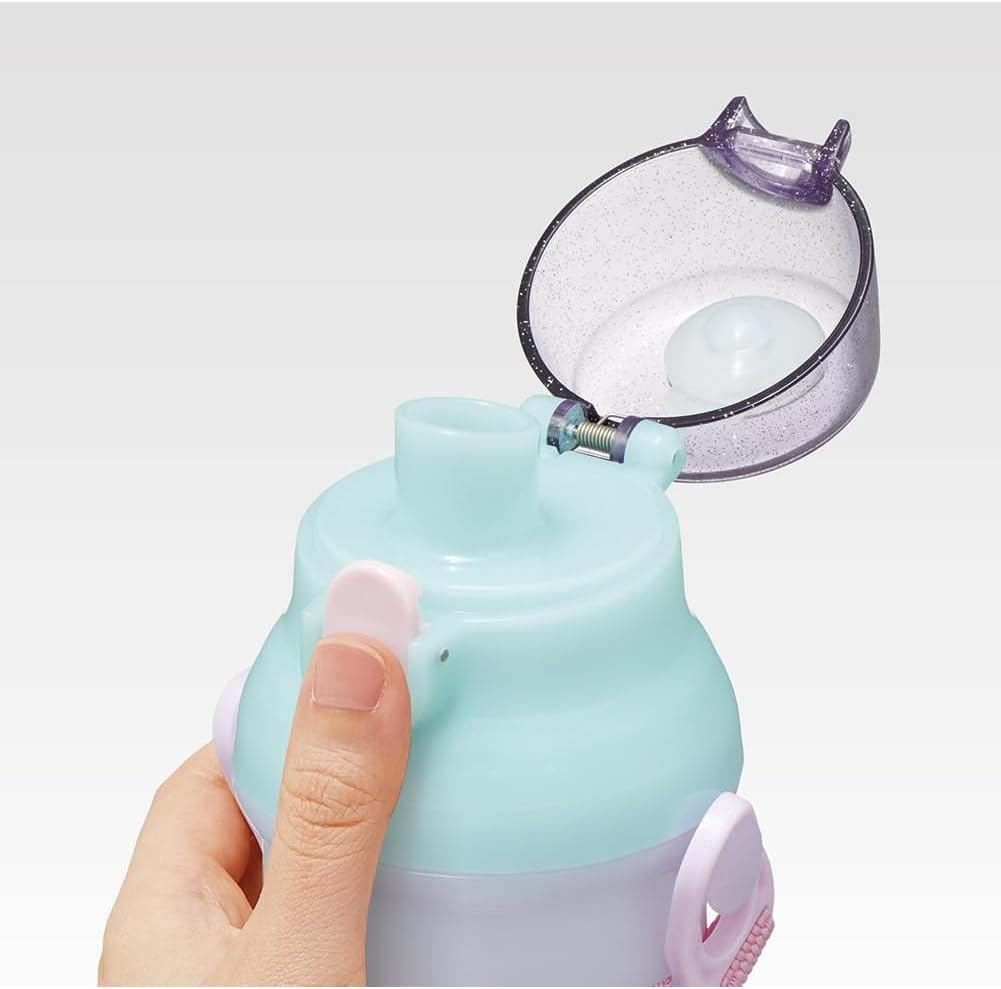 Skater Disney Princess Water 24 oz Made in Bottle, (480ml), Kids', Antibacterial, Child-Friendly, Lightweight, Japan, PSB5SANAG-A