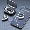 Bluetooth Bone Conduction Earbuds Wireless IPX7 Waterproof Heavy Bass Sports Earphones for Phone Tab