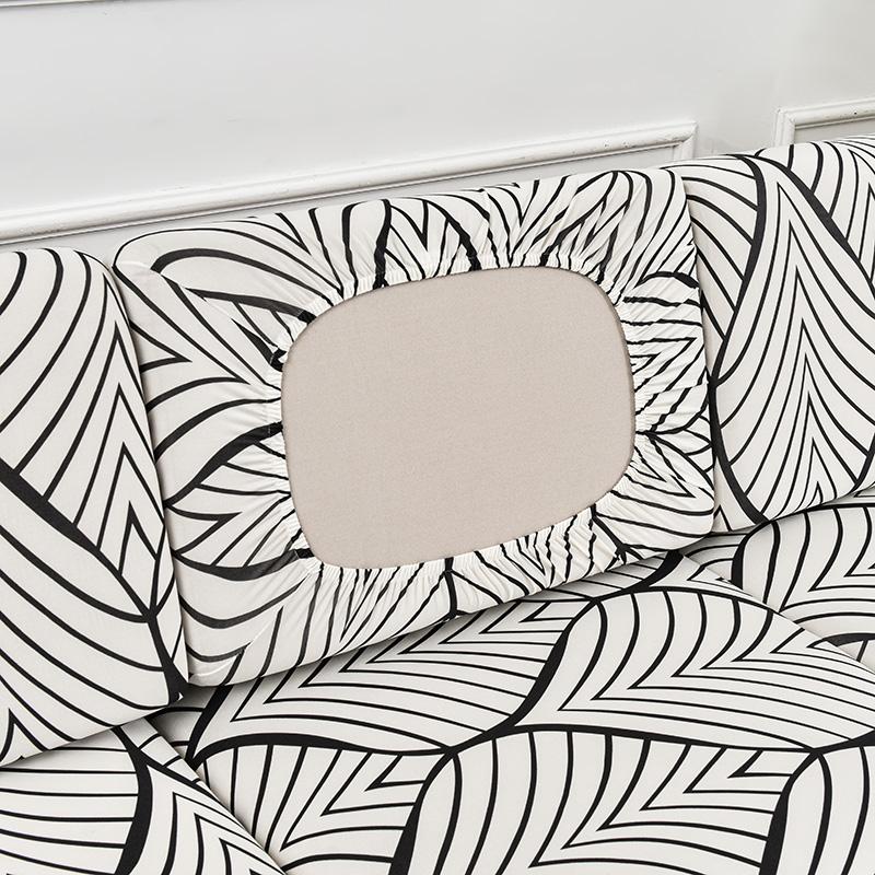 Stretchy Couch Pillow Furniture Covers Sofa Seat Pad Covers Slip Resistant Upholstery Protector Replacement For Individual Cushions