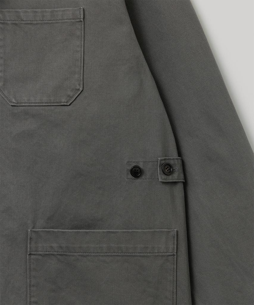 Another Office French Drill 3 Button Jacket (Smoky Gray)