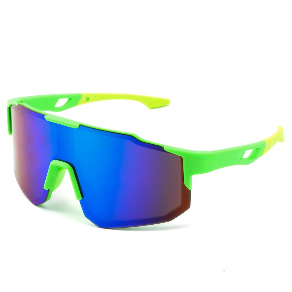 Large-Frame One-Piece Windproof Sunglasses for Cycling, Fishing & Driving