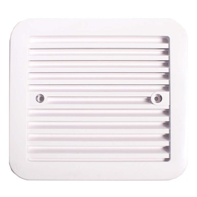 Caravan Ventilation Fan Grille Double Window Side ABS Refrigerator Vent Louver Suitable for Yachts Trailers and RVs