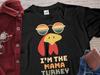 Funny Thanksgiving Shirt, I am the Mama Turkey, Funny Thanksgiving Match Family T-Shirt