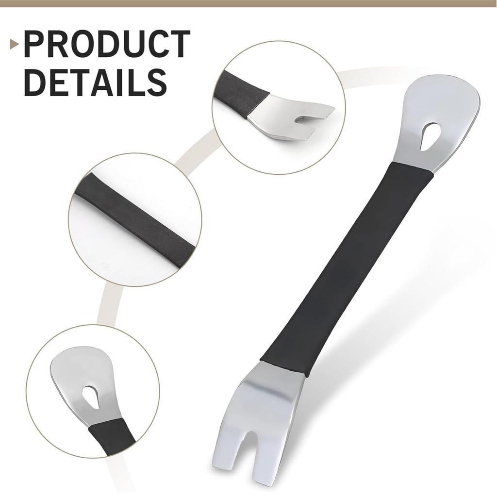 Car Audio Disassembly Tool Stainless Steel PryClip Rocker Crowbar Bar Door Panel Disassembly Pry Panel Interior