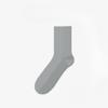 Men's Summer Lightweight Odor-resistant and Sweat-absorbing Mid-calf Socks with Mesh Ventilation, Cushioning Sole, and No Bones