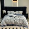 Retro Linen Cotton Brushed Double Bedding Set