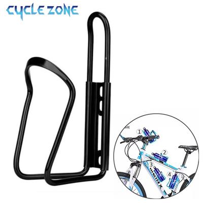 Aluminiumlegierung Fahrradflaschenhalter Radfahren Fahrrad Getränke Wasserflaschenhalter Halterung für Mountain Folding Bike Cage