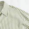 Women S Loose Fit Long Sleeve Collared Striped Casual Shirt
